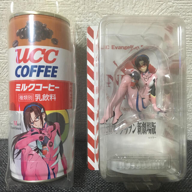 UCC(ユーシーシー)の真希波マリフィギュア付きUCC缶コーヒー エンタメ/ホビーのフィギュア(アニメ/ゲーム)の商品写真