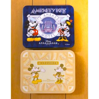 Disney 2個セット ディズニー アンバサダーホテル アメニティ 歴代デザイン缶ケースの通販 By くるみ S Shop ディズニーならラクマ