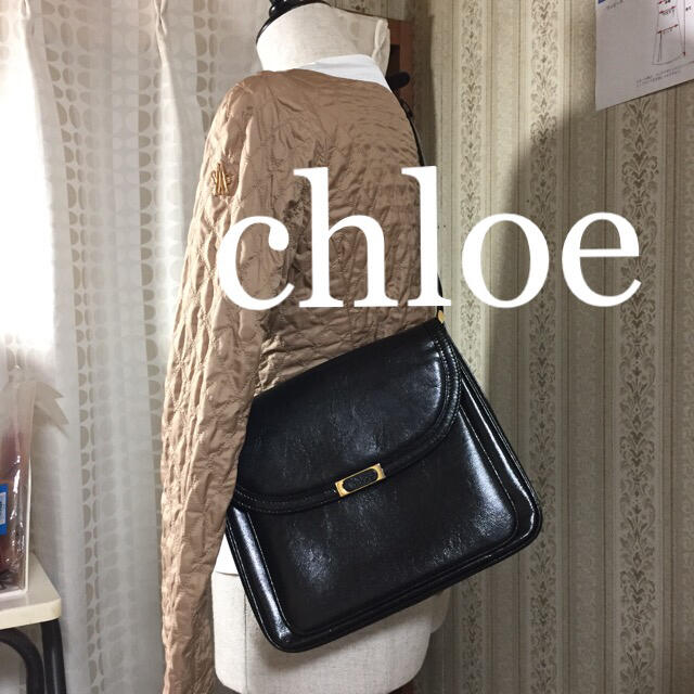 Chloe(クロエ)の【人気】☆クロエ レディース レザー セミショルダーバッグ ブラック レディースのバッグ(ショルダーバッグ)の商品写真