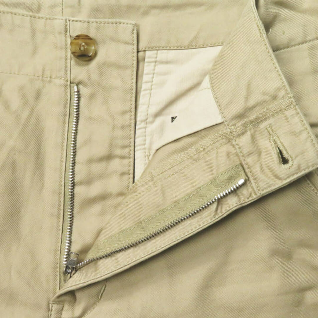 UNUSED(アンユーズド)のUNUSED アンユーズド 日本製 Cut Off Cropped Pants カットオフクロップドパンツ UW0160 3 ベージュ コットン チノ ボトムス【中古】【UNUSED】 メンズのパンツ(デニム/ジーンズ)の商品写真