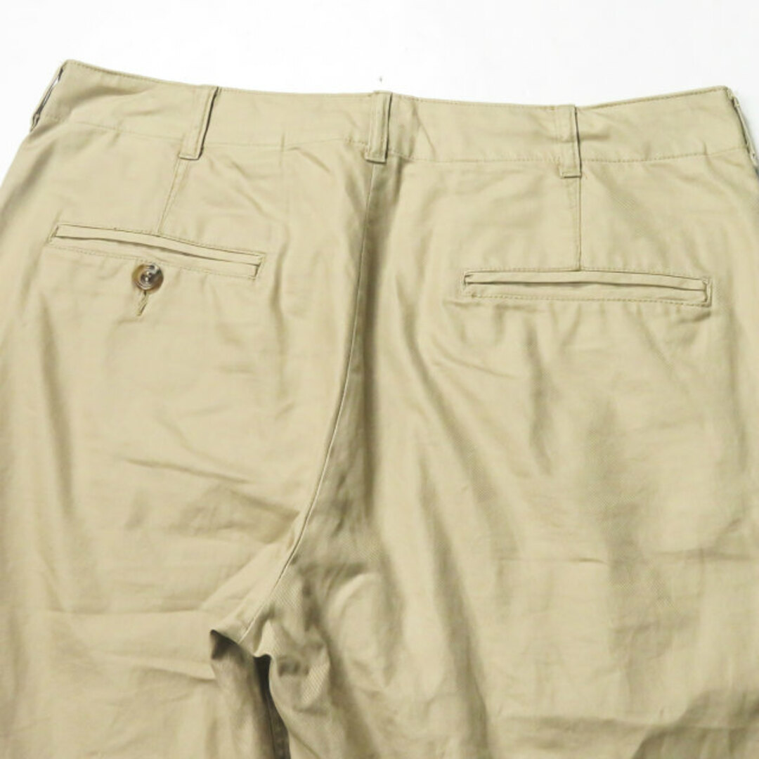 UNUSED(アンユーズド)のUNUSED アンユーズド 日本製 Cut Off Cropped Pants カットオフクロップドパンツ UW0160 3 ベージュ コットン チノ ボトムス【中古】【UNUSED】 メンズのパンツ(デニム/ジーンズ)の商品写真