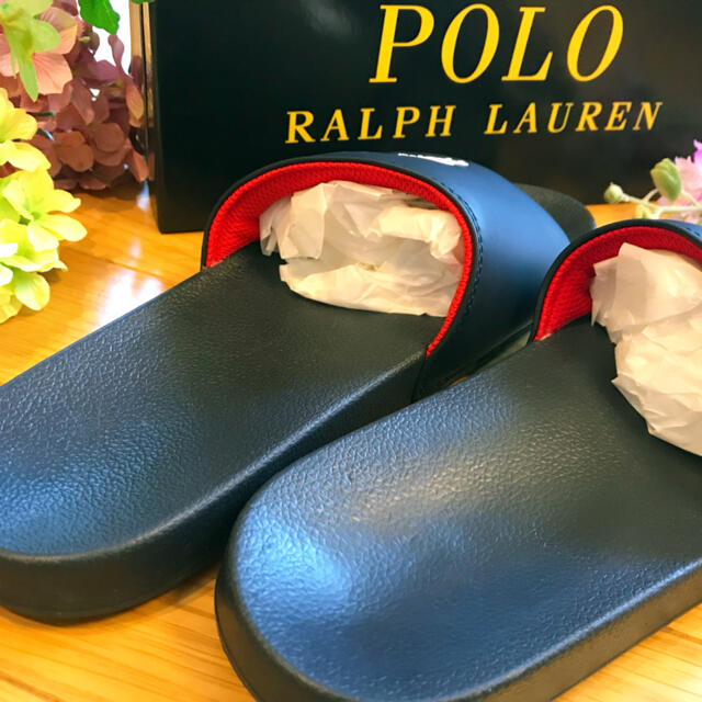 POLO RALPH LAUREN(ポロラルフローレン)の送料込み★ラルフローレン サンダル 新品 レディース 24センチ 新品 正規品 レディースの靴/シューズ(サンダル)の商品写真