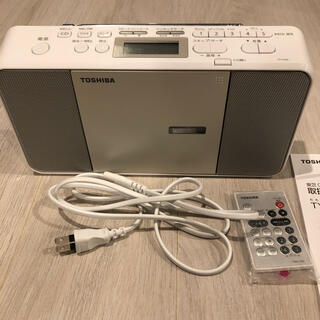 トウシバ(東芝)の語学学習機能付き  CDラジオ TY-C300(ポータブルプレーヤー)