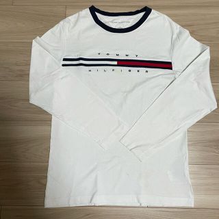 トミーヒルフィガー(TOMMY HILFIGER)のユニセックス　トミーヒルフィガー ロゴ ロング Tシャツ (Tシャツ/カットソー(七分/長袖))