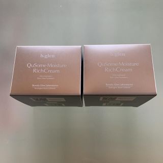 ビーグレン(b.glen)のビーグレン　QuSome モイスチャーリッチクリーム　　３０ｇ　　2個(フェイスクリーム)