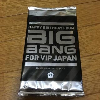 ビッグバン(BIGBANG)のBIGBANGバースデーカード値下げ中！(ミュージシャン)