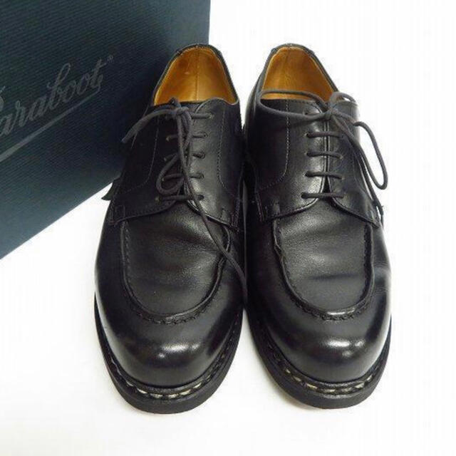 美品　Paraboot パラブーツ シャンボード レザー5.5F 24.5　黒