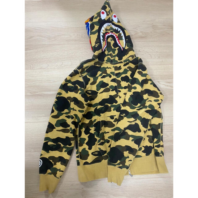 BAPE⭐️1st CAMO シャークパーカー L size