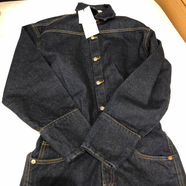 ZARA(ザラ)のZARA ザラ　デニムジャンプスーツ レディースのパンツ(オールインワン)の商品写真