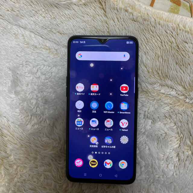 OPPO - 動作確認済 良品 SIMフリー OPPO Reno a 128gb 黒 送料込 の ...