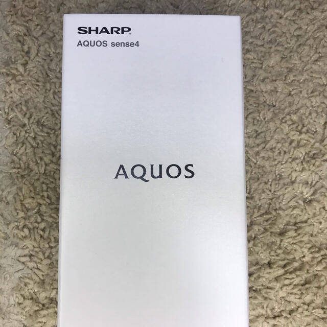 【新品】SHARP AQUOS sense4 SH-M15 ブラック