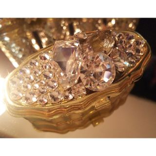 スワロフスキー(SWAROVSKI)のスワロフスキー SWAROVSKI デコ 小物入れ ピルケース クリスタル(その他)