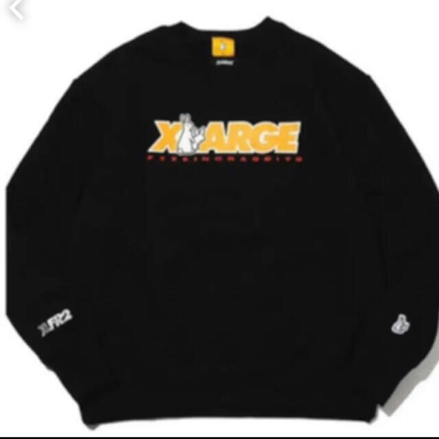 XLARGE(エクストララージ)のXLARGE #FR2 Logo Crew Sweat スウェット　M メンズのトップス(スウェット)の商品写真