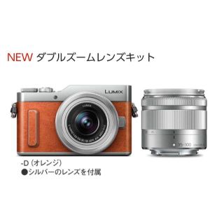 パナソニック(Panasonic)の女性特典有◎新品未使用◎パナソニック DC-GF90WA-D★Ｗズームキット(ミラーレス一眼)