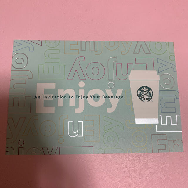 Starbucks Coffee(スターバックスコーヒー)のスタバ　ドリンクチケット　1枚 チケットの優待券/割引券(フード/ドリンク券)の商品写真