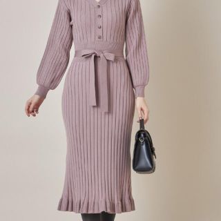 トッコ(tocco)のtocco closet ニットワンピース(ひざ丈ワンピース)