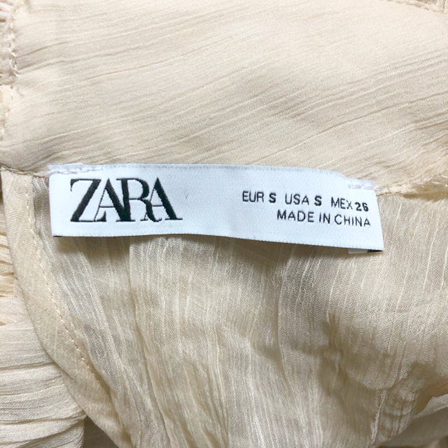 ZARA(ザラ)のZARA コントラストニットセーター レディースのトップス(シャツ/ブラウス(長袖/七分))の商品写真