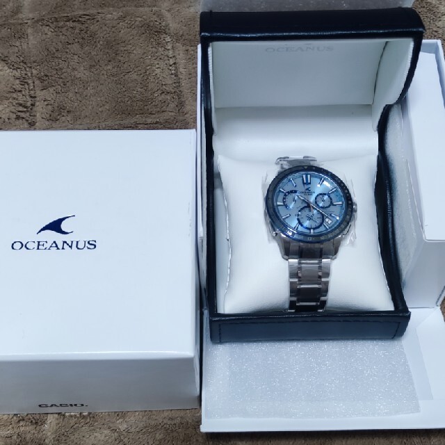 CASIO - CASIO OCW-G1200-2AJF オシアナス 新品未使用 保証書ありの