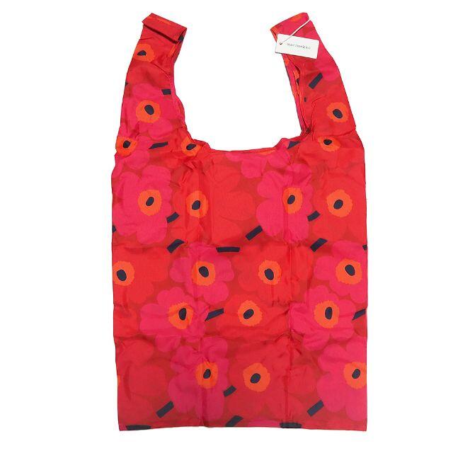 marimekko(マリメッコ)のマリメッコ エコバッグ　ウニッコ　レッド レディースのバッグ(エコバッグ)の商品写真