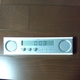 レクソン(LEXON)のLEXON LA75 LONG LCD CLOCK radio(ラジオ)