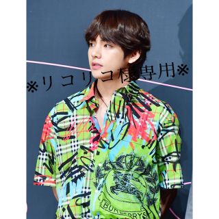【破格値下げ】トップスリコリコ様専用※BURBERRY シャツ Mサイズ BTS V着用 美品