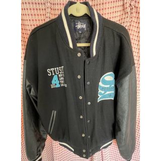 ステューシー(STUSSY)の90's STUSSY BIG4 スタジャン 格安！(スタジャン)