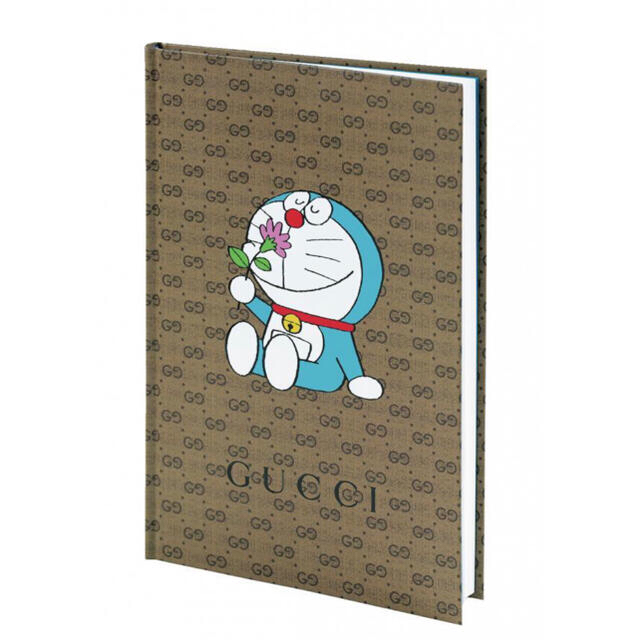 小学館(ショウガクカン)のドラえもん×GUCCI  雑誌付録 インテリア/住まい/日用品の文房具(ノート/メモ帳/ふせん)の商品写真