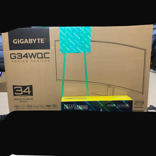【限定価格セール！】 GIGABYTE G34WQC ディスプレイ