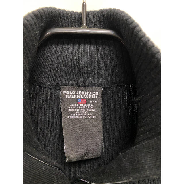 POLO RALPH LAUREN(ポロラルフローレン)のPOLO JEANS CO.  ラルフローレン ジップアップニット Mサイズ レディースのトップス(ニット/セーター)の商品写真