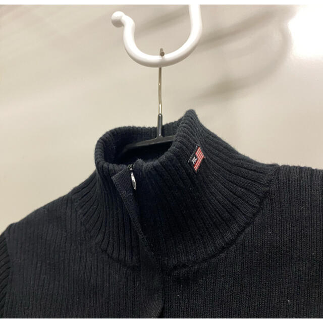 POLO RALPH LAUREN(ポロラルフローレン)のPOLO JEANS CO.  ラルフローレン ジップアップニット Mサイズ レディースのトップス(ニット/セーター)の商品写真