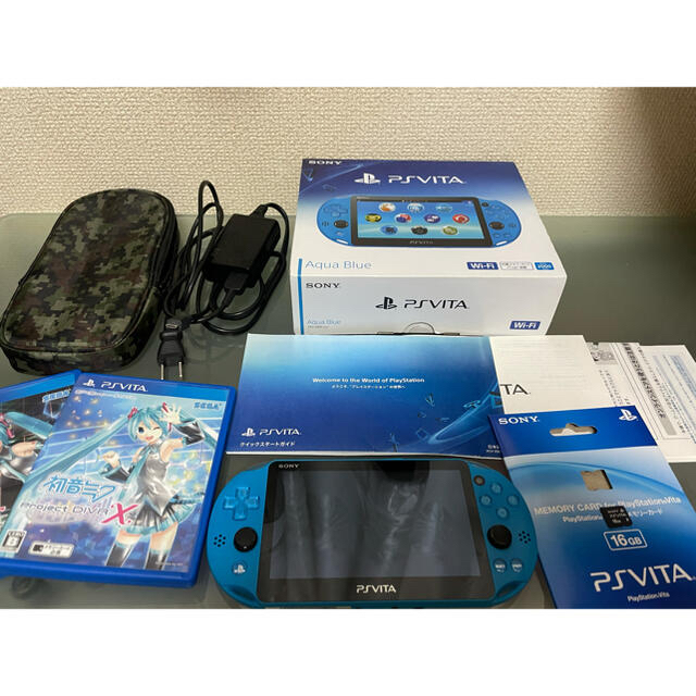 PlayStation®Vita Aqua Blue携帯用ゲーム機本体