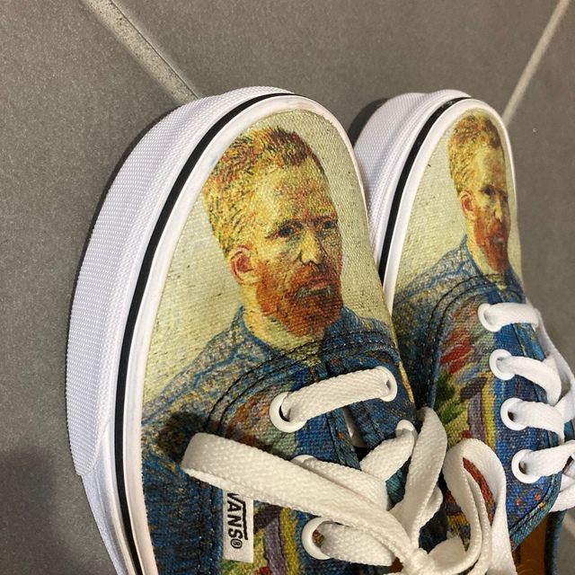 VANS   最終値下げVANS×ゴッホ美術館コラボスニーカー⭐︎自画像cm