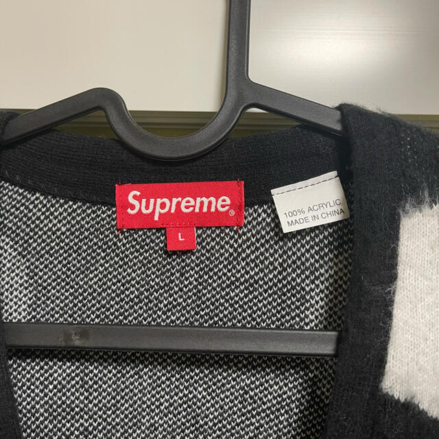 Supreme Brushed Polka Dot Cardigan 20ss