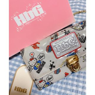 サンリオ(サンリオ)のお値下げ！！【新品　未使用】 HbG サンリオ　コラボ　キティ　長財布(キャラクターグッズ)