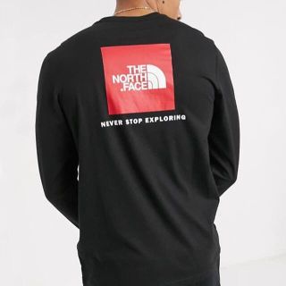 ザノースフェイス(THE NORTH FACE)の新品｜US限定｜ノースフェイス｜長袖Tシャツ｜バックロゴ｜L(Tシャツ/カットソー(七分/長袖))