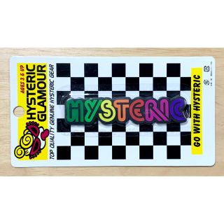 ヒステリックグラマー(HYSTERIC GLAMOUR)のヒスミニ☆正規品☆新品☆レア☆エンブレム？☆レインボー(その他)