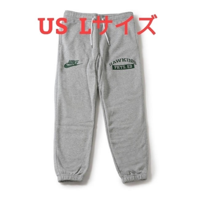 セットNike×Stranger Things  pants  グレー　Lサイズ