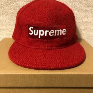 シュプリーム(Supreme)のSupreme Box Logo New Era Cap ハリスツイード(キャップ)