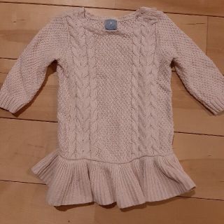 ベビーギャップ(babyGAP)のベビーギャップ#綿ニットワンピース(ワンピース)