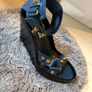 バレンシアガ(Balenciaga)のBALENCIAGA ウェッジヒール(ブーツ)