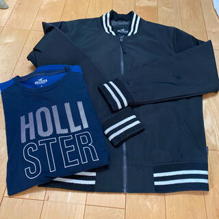 ホリスター(Hollister)のホリスターMA-1と長袖Tシャツのセット(ブルゾン)