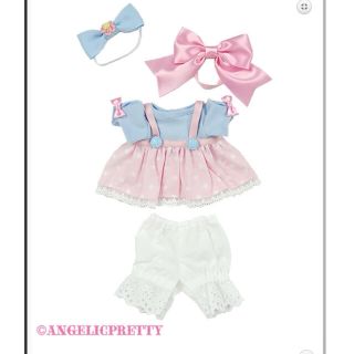 アンジェリックプリティー(Angelic Pretty)のangelic pretty Moco mocoドットウェアSet(ひざ丈ワンピース)