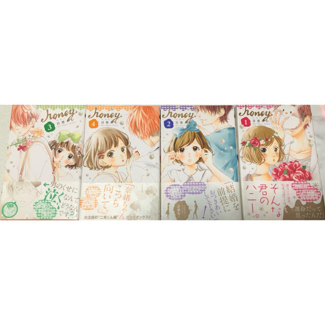 集英社(シュウエイシャ)のハニー = honey  1-4卷 エンタメ/ホビーの漫画(少女漫画)の商品写真