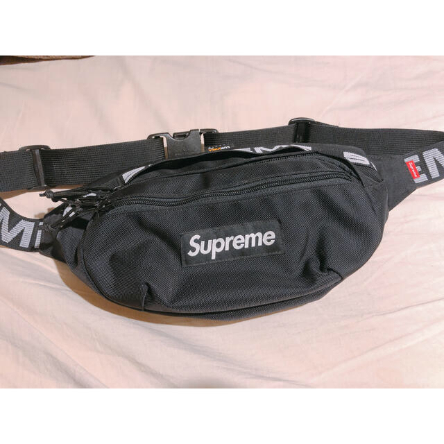 最終値下げ Supreme 2018ss waist bag 確実正規品