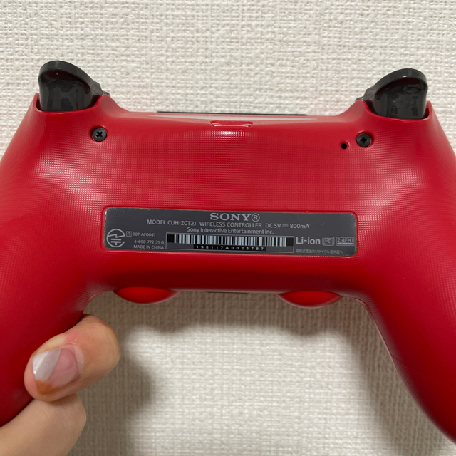 PlayStation4(プレイステーション4)のDUALSHOCK4 ジャンク エンタメ/ホビーのゲームソフト/ゲーム機本体(その他)の商品写真