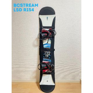 ビーシーストリーム(BC Stream)のBC STREAM LSD R154 + バイン(Union)、カバー(ボード)