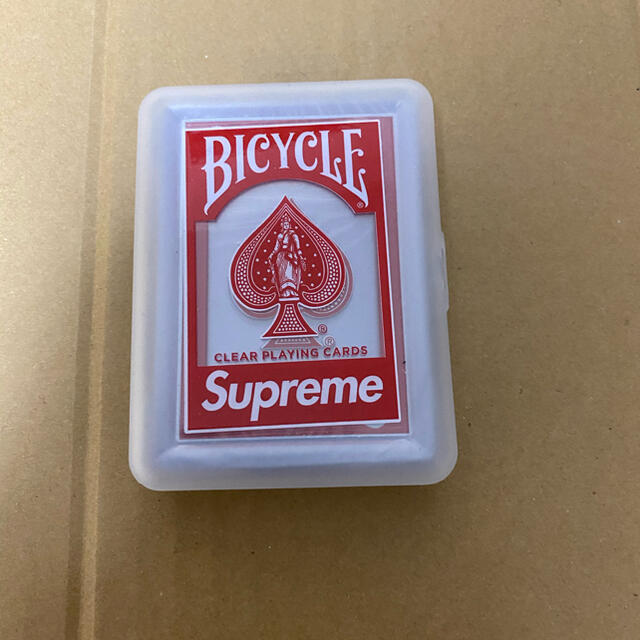 Supreme Bicycle Clear Playing Cards トランプ