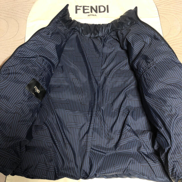 【正規品】 正規美品 FENDI フェンディ ダウンジャケット ブルゾン メンズ 46 【内祝い】 -reviewcentralme.com