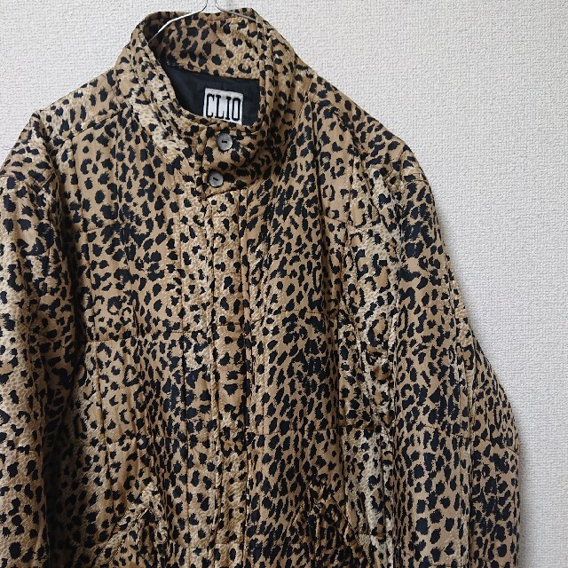 Needles(ニードルス)のVintage leopard quilting jacket size L メンズのジャケット/アウター(ブルゾン)の商品写真