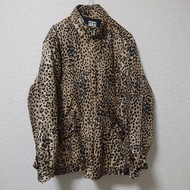 Needles(ニードルス)のVintage leopard quilting jacket size L メンズのジャケット/アウター(ブルゾン)の商品写真